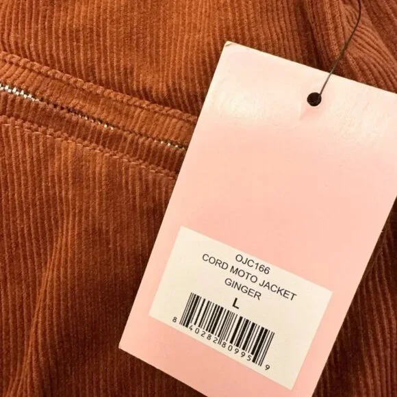 Juicy Couture Moto Jacket L NWT - Picture 7 of 9